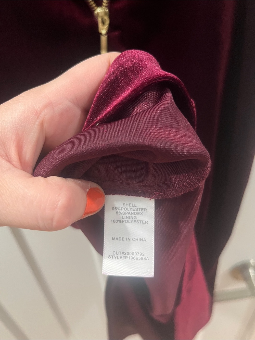 Premier Amour Size 4 Velvet Off the Shoulder Midi Dress Burgundy Worn Once - Picture 12 of 13